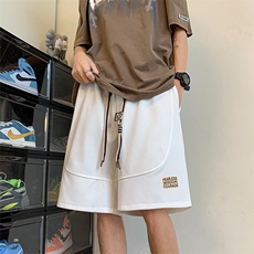 8XL-M抖音品质特大码ins潮流亮色休闲短裤印花五分裤DK1521P35，男装休闲裤，电商D206-1