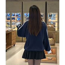 抖音得物品质秋冬美式高街重磅结构拼接织带翻领卫衣夹克外套W113，男装夹克，电商A486