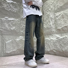美式牛仔裤男款秋季长裤潮Y9064P43，男装牛仔裤，星座1116-2