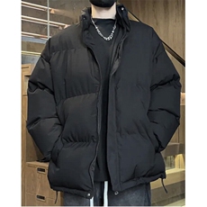 男女秋冬季青少年棉衣棉袄宽松保暖立领加厚棉服外套M507，男装棉衣，星座1116A-1（原606A）