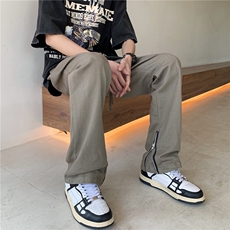 纯拉链潮流高街痞帅百搭休闲裤ZK901-P40，男装休闲裤，星座313A(原308A-2)