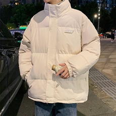 冬季新品加绒加厚大码棉衣青少年港风百搭男女棉服外套6908-P85，男装棉衣，电商A441-1
