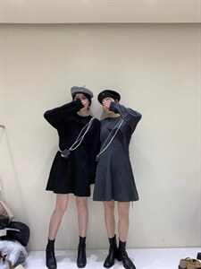 针织连衣裙,女装连衣裙,时尚秀衣阁