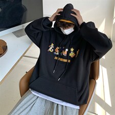 22秋新款港风宽松休闲oversize情侣套头卫衣B266-Y609-P55，男装卫衣，星座B257-1