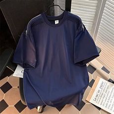 短袖男款T恤设计感体恤时尚慵懒新款气质无品牌潮流1633P35，男装T恤，星座410-2