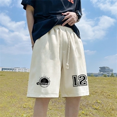 重磅夏季麂皮绒休闲短裤休闲五分裤JDK476-特p25控48，男装牛仔裤，电商B370