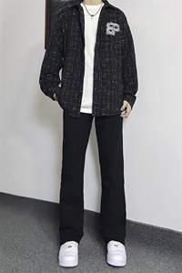 B221 美式ins高街暗黑小众修身弹力休闲牛仔裤 LK23010-P60 控78图片