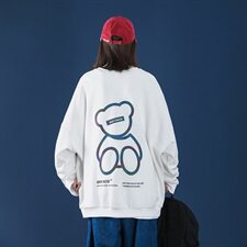 男士宽松套头潮流圆领青春休闲卫衣上衣外套9710/，男装卫衣，星座1506-1