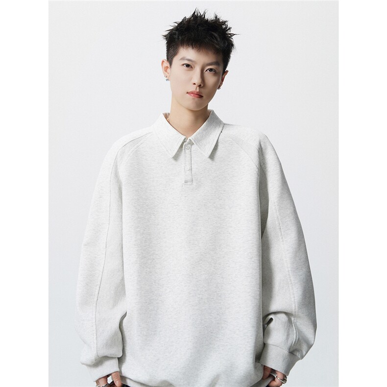 MB2525-特P38控68100聚酯拼接polo领情侣卫衣宽松外套男,女装短外套,电商B370
