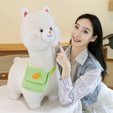 抱抱熊玩具 背包羊驼