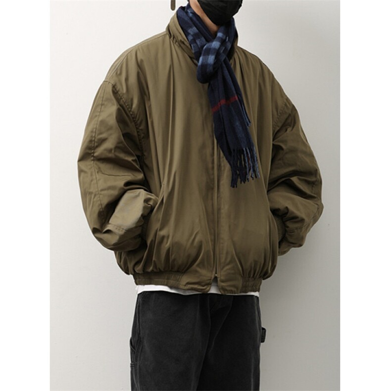 冬季短款立领棉服男女宽松休闲潮牌加厚保暖飞行夹克外套M2223,男装夹克,星座1116A（原606A-3）