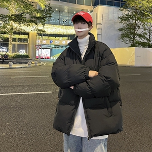 XZ213-MY20-P70控88 港风大码冬季男款加厚保暖立领棉服面包服ins图片
