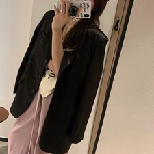 缎面西装，女装西装，XTZ style