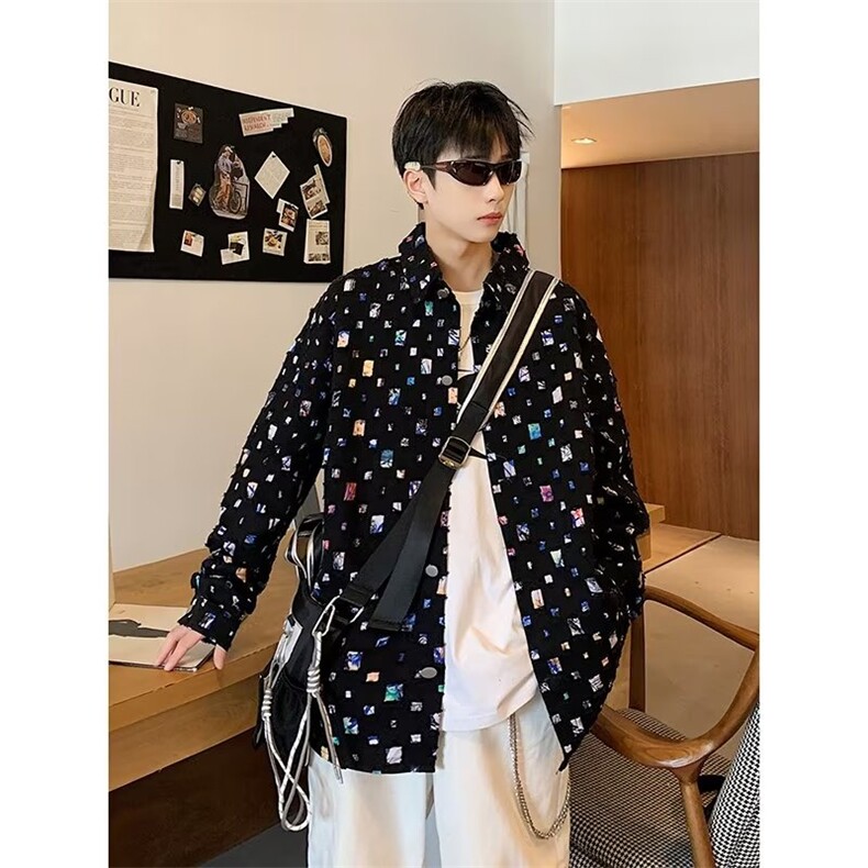 春季新款时尚夹克外套棒球服WT2341p75,男装夹克,星座1013