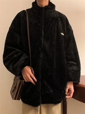 棉服外套男女冬季新款宽松休闲加厚羊羔绒棉衣保暖棉袄M7765-p89，男装棉衣，星座1008-1