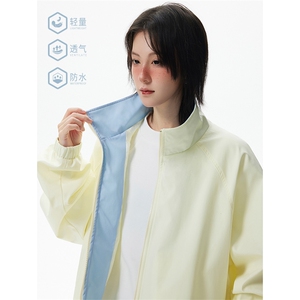 2026秋季新款撞色立领夹克5Q1095-TP3358 -潮牌宽松外套图片