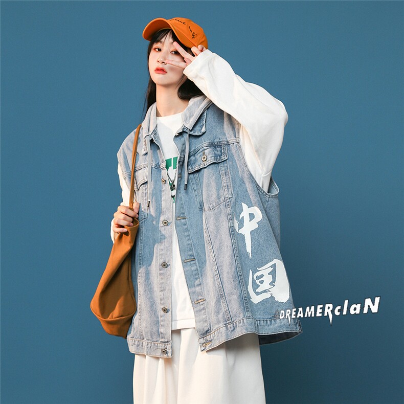 MJ216-p58-限价88M-5XL蓝背景牛仔马甲连帽工装ins潮牌秋季休闲,男装工装外套,星座116