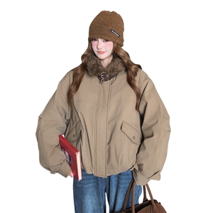 【新款】25冬季毛领派克羽绒服D151 P275K398图片