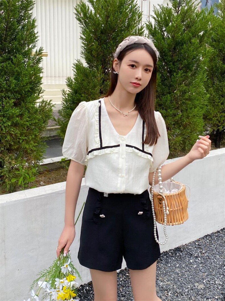 夏季新款小衫，其它，咔绣