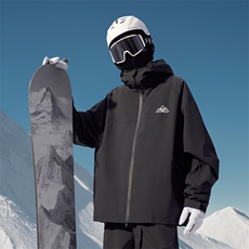 抗寒防水滑雪服中性保暖加绒大码防风袖情侣款外套M34-P140控218，男装棉衣，电商A001