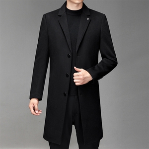CKSC2287钱塘2020-2中年男士冬季厚款毛呢商务休闲外套P350图片