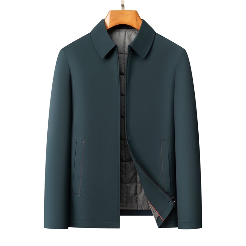 冬季棉衣中老年行政夹克翻领高品质棉服男士商务休闲外套M113-P92,男装夹克,星座310B-3