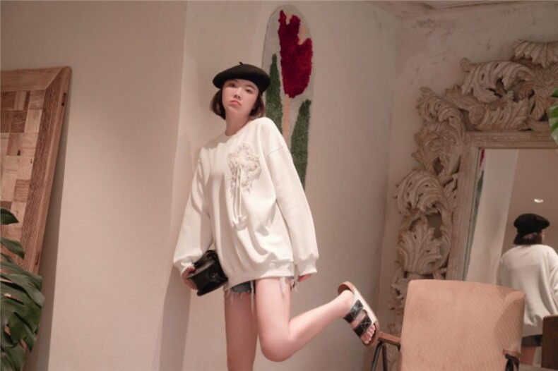 2023春卫衣NEW，女装卫衣/绒衫，潘朵拉