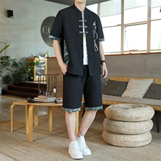 风休闲短裤套装，男装休闲套装，星座1206（原A206）