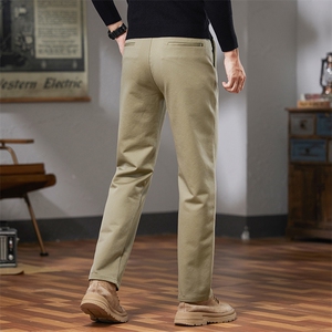 男士休闲裤2025新款春秋季免烫裤子男款秋冬款直筒裤裤男裤潮图片