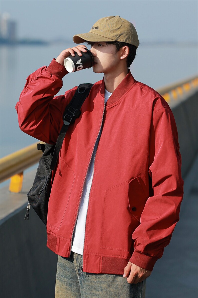 春季飞行服夹克外套男简约休闲百搭棒球服上衣迷彩P65JK837-P60,男装夹克,电商B306