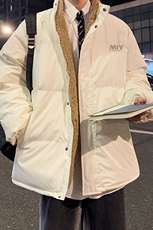 两面穿羊羔绒男秋冬ins袄外套加厚宽松立领服ZW2326-P78，男装棉衣，星座512-4