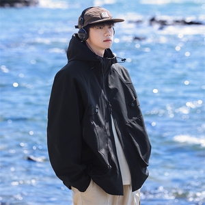 直播数据款 山系户外美式防风防水防污冲锋衣夹克外套 6621-P70图片