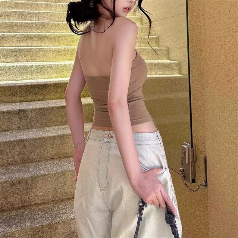 美式图腾刺绣反穿牛仔裤女夏季新款街头宽松弯刀长裤LN60933-P53,男装牛仔裤,星座1008