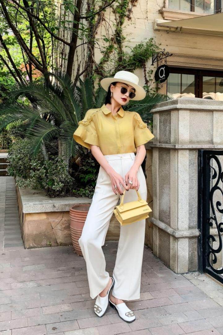 现货设计师时尚款工艺小衫，女装，储辰