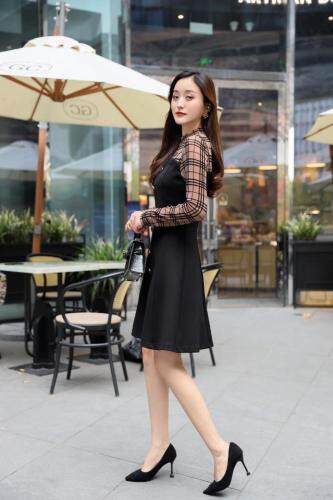 【现货】格子连衣裙，女装连衣裙，艾丹迪蔓