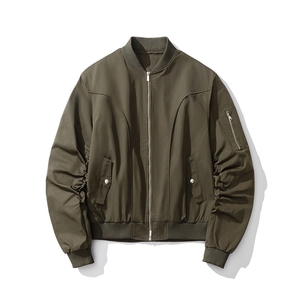 1美式MA1解构设计飞行大码M-5XL夹克聚酯纤维JK77988P85控138,男装夹克,星座226-2