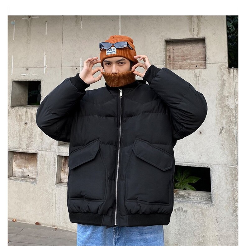 2025秋冬港风立领棉服男士棉衣KT715,男装棉衣,星座1108