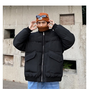 2025秋冬港风立领棉服男士棉衣 KT715图片