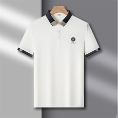 2024夏季新款短袖T恤男上衣薄款休闲宽松半袖polo体恤衫SW533-P65，男装Polo衫，星座1105-3