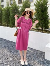 中长款连衣裙欧美时尚韩版小清新.，女装连衣裙，时尚靓姿