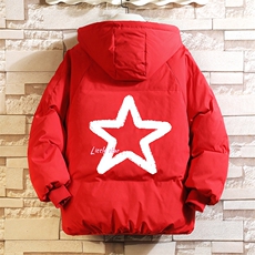 控128加绒面包服男大码羊羔毛衣男MY16286-P100，男装棉衣，电商A040A