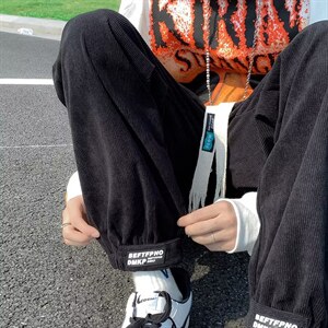 男秋季新款港风休闲裤灯芯绒K1947P33图片