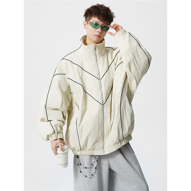 可二开机能防寒棉服M-5XL大码涤纶棉服男白底78176P138控198，男装棉衣，星座227-7