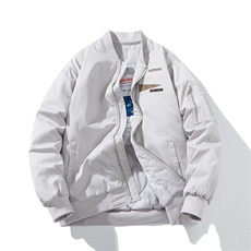 现货三色带帽可拆卸秋冬飞行服棉服情侣装夹克，男装棉衣，电商A105