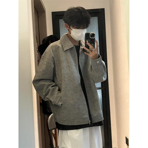 男士夹克外套工装宽松潮流日系美式上衣休闲春秋装款 MG51图片