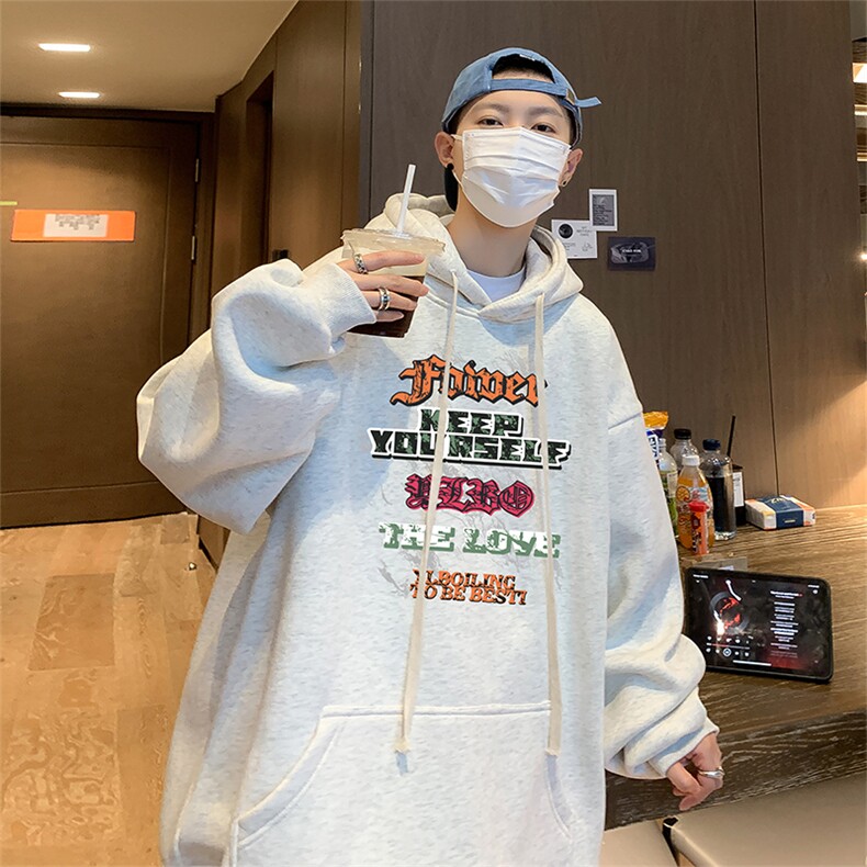 抖音得物供货可提供视频2024春季新款重磅美式卫衣DL1830,男装卫衣,电商A486