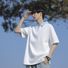 大码公版拼色翻领POLO衫男休闲，男装Polo衫，星座1107-1