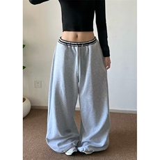 美式高街简约纯色休闲裤百搭运动街舞男女弯刀卫裤K199，男装休闲裤，星座1116A（原606A-3）