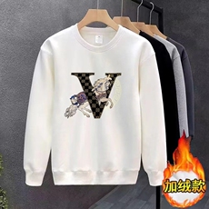 春秋冬华棉卫衣男女圆领宽松范学生情侣款韩版ins港风潮流，男装卫衣，星座218-8