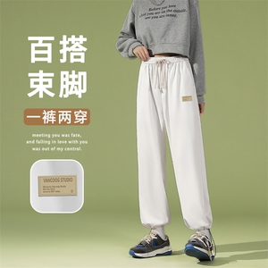 美式高街坠感垂感宽松男秋季卫裤 WK02-1特批26加绒特批33图片